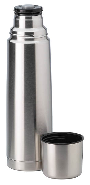 Isosteel Edelstahl-Isolierflasche, 0.75 Liter Quickstop-Ausgießsystem