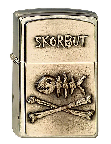 Zippo Feuerzeug, Motiv Skorbut