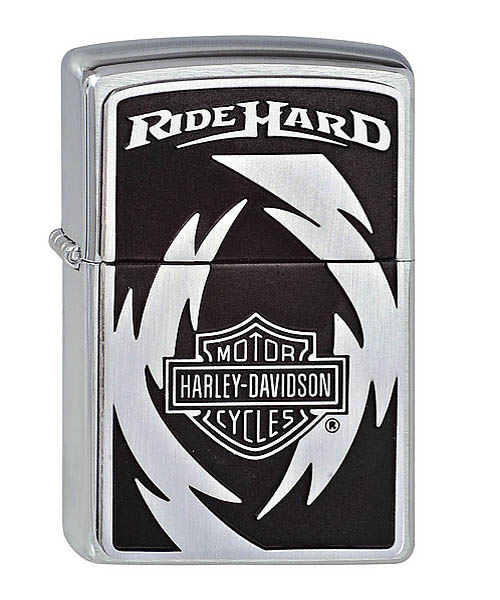 Zippo Feuerzeug, Motiv Harley Ride Hard