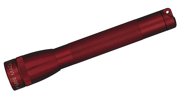 Mini Maglite AA, rot, in Box