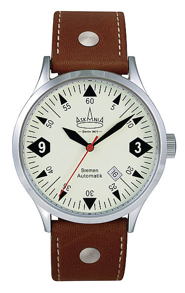 Askania Uhr, Modell Bremen, mechanisch, 42 h Gangreserve