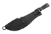 KA-BAR Cutlass-Machete, Stahl 1085, Kraton-Griff, Leder/Cordura-Scheide