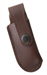 Braunes Leder-Etui, mit Gürtelschlaufe, für Messer mit 10 cm Heftlänge