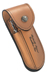 Pataud-Sportmesser, 12C27 Stahl, Hirschhornschalen, mit Lederetui und Wetzstahl