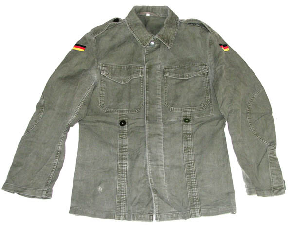 Original Bundeswehr Moleskinjacke taliert, gebraucht