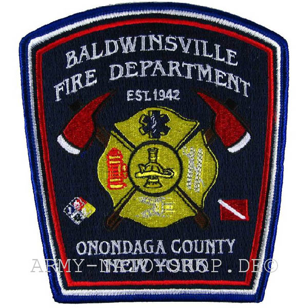 US Abzeichen Firefighter - Baldwinsville Onondaga County NY