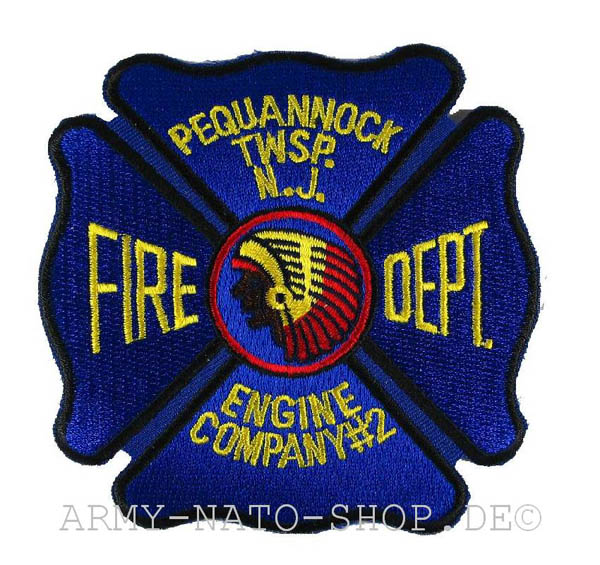 US Abzeichen Firefighter - Pequannock