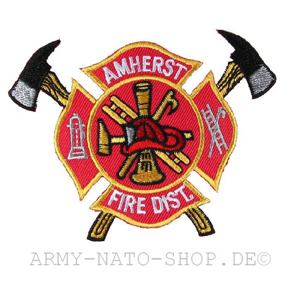 US Abzeichen Firefighter - Amherst