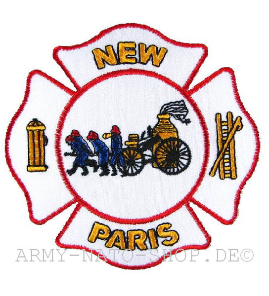 US Abzeichen Firefighter - New Paris