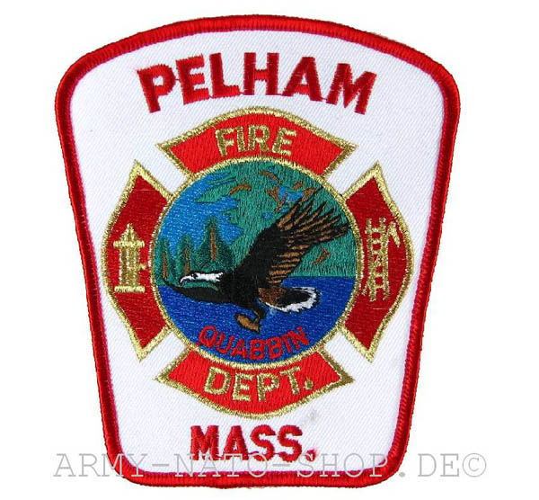US Abzeichen Firefighter - Pelham Mass.