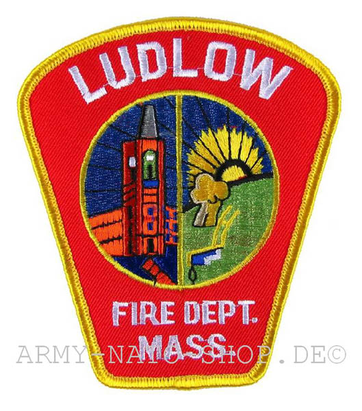 US Abzeichen Firefighter - Ludlow