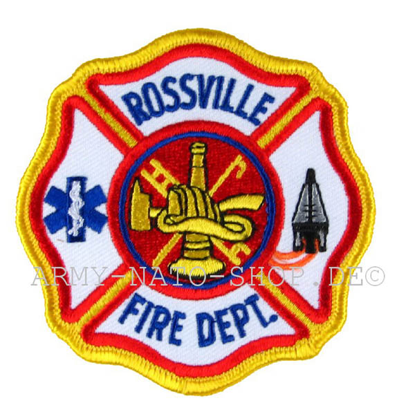 US Abzeichen Firefighter - Rossville