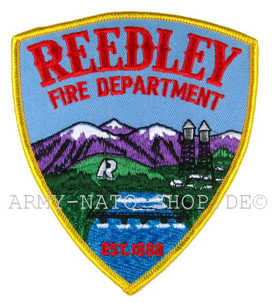 US Abzeichen Firefighter - Reedley 1888