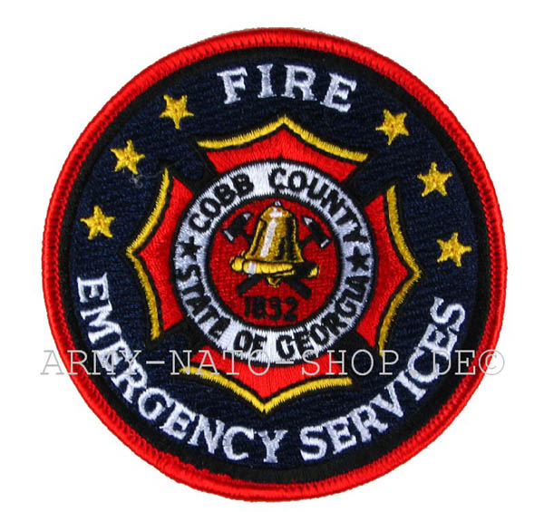 US Abzeichen Firefighter - Cobb County 1892