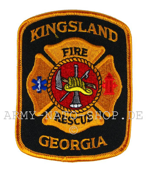 US Abzeichen Firefighter - KINGSLAND GEORGIA