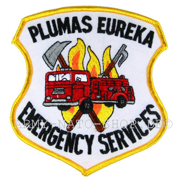 US Abzeichen Firefighter - Plumas Eureka