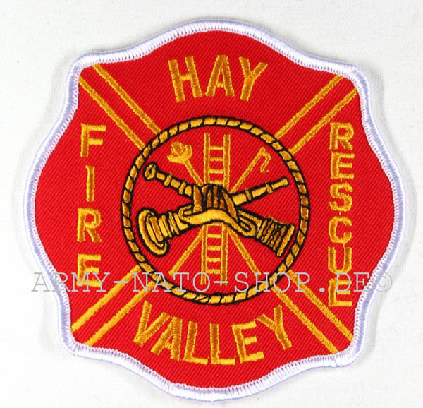 US Abzeichen Firefighter - Hay Valley