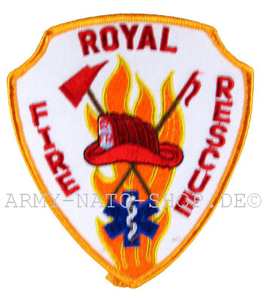 US Abzeichen Firefighter - Royal fire