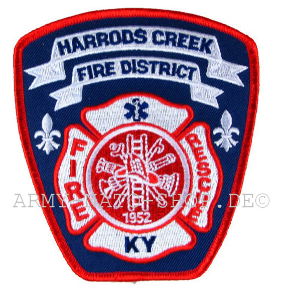US Abzeichen Firefighter - Harrods Creek 1952