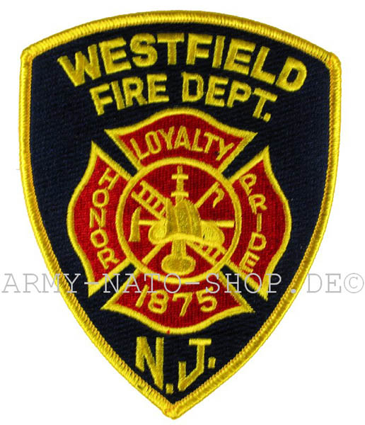 US Abzeichen Firefighter - Westfield 1875 N.J