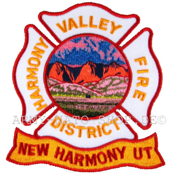 US Abzeichen Firefighter - New Harmony Ut