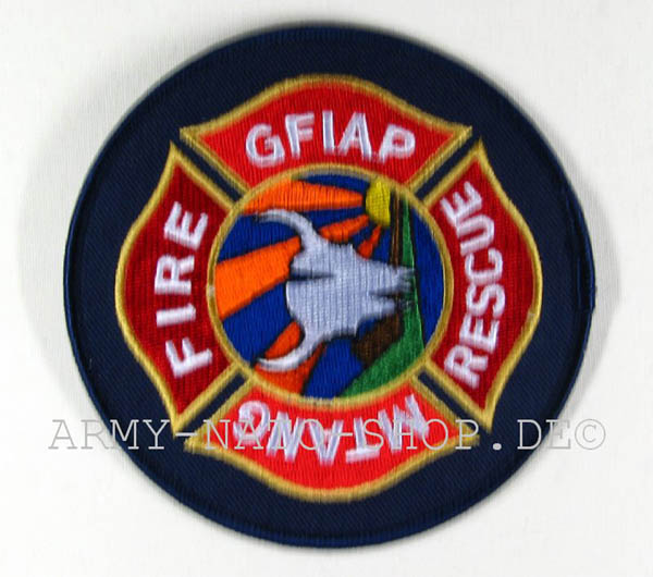 US Abzeichen Firefighter - Gfiap Mtang