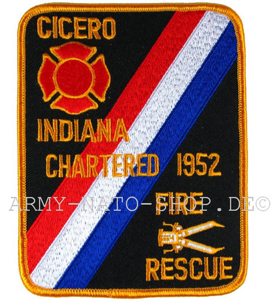 US Abzeichen Firefighter - Cicero 1952