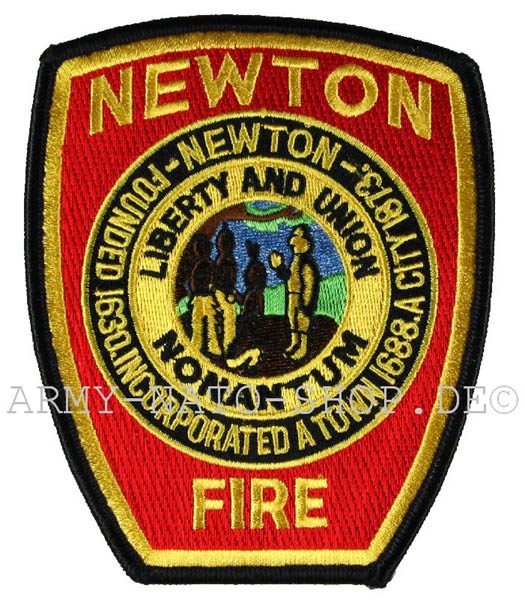 US Abzeichen Firefighter - Newton