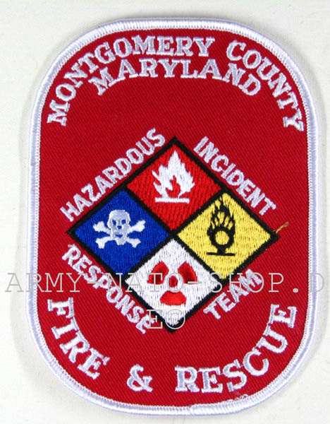 US Feuerwehr Abzeichen - Montgomery County Maryland