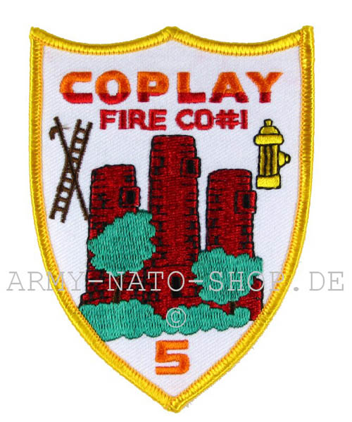 US Abzeichen Firefighter - Coplay fire co