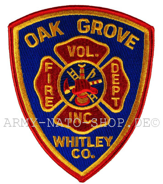 US Abzeichen Firefighter - Oak Grove