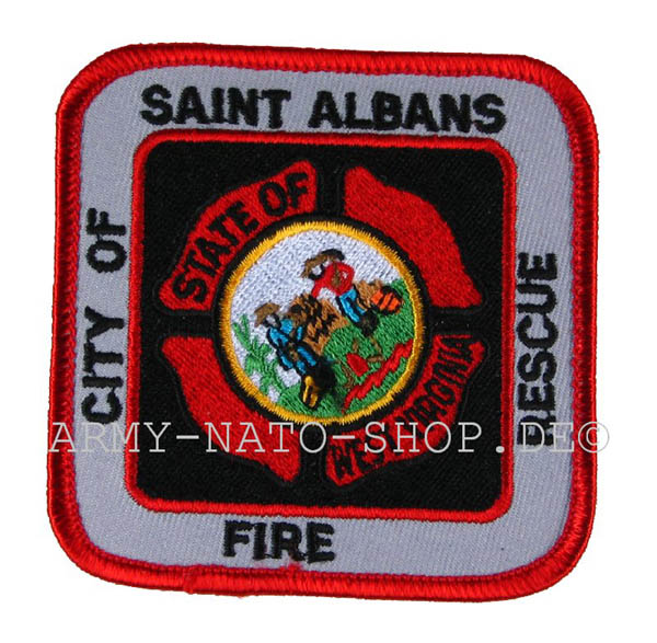 US Abzeichen Firefighter - Saint Albans
