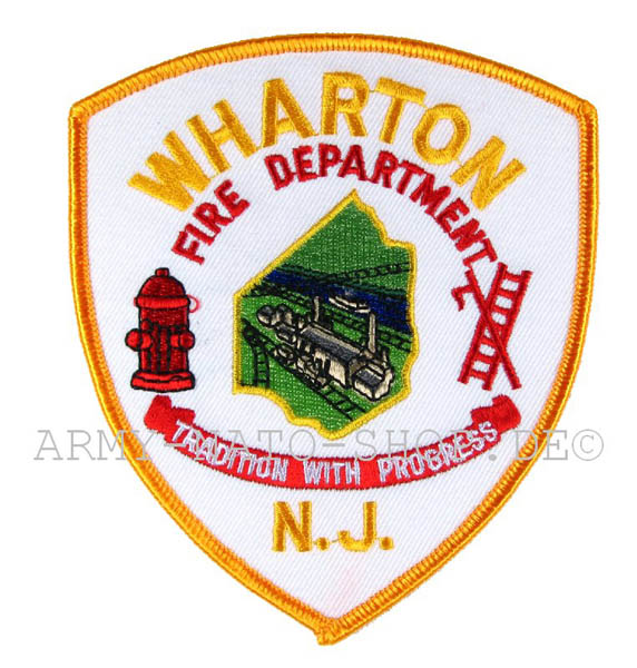 US Abzeichen Firefighter - Wharton