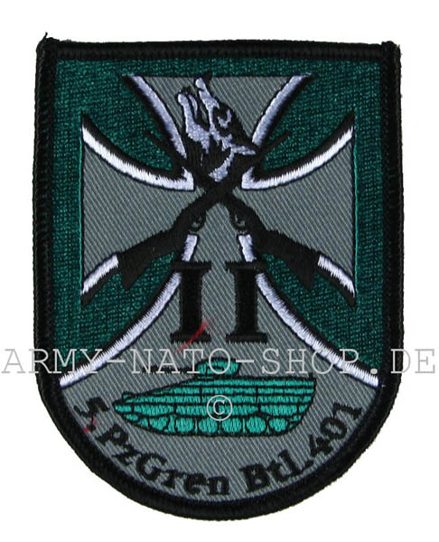 Abzeichen,Bundeswehr 5.PZGREN BTL 401