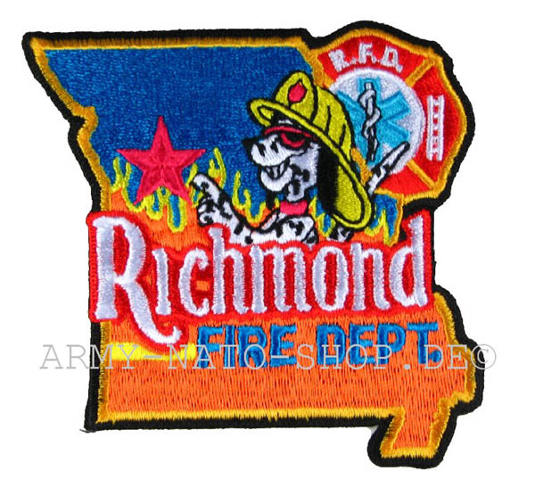US Abzeichen Firefighter - Richmond