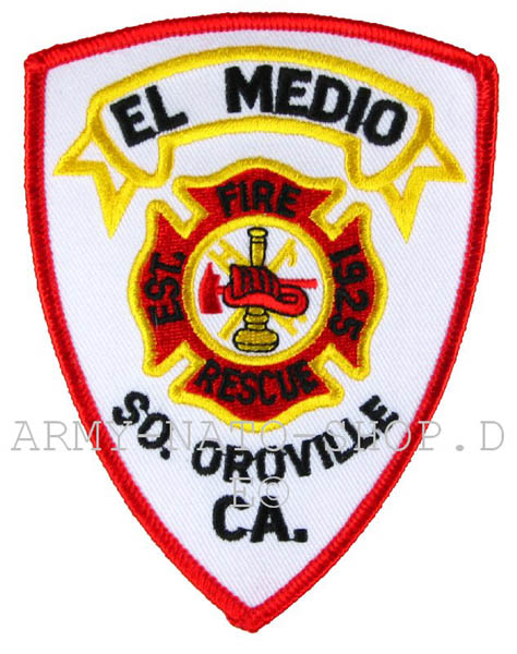 US Abzeichen Firefighter - EL Medio