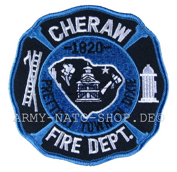 US Abzeichen Firefighter - Cheraw 1820