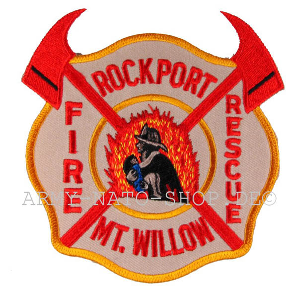 US Abzeichen Firefighter - Rockport Mt.Willow
