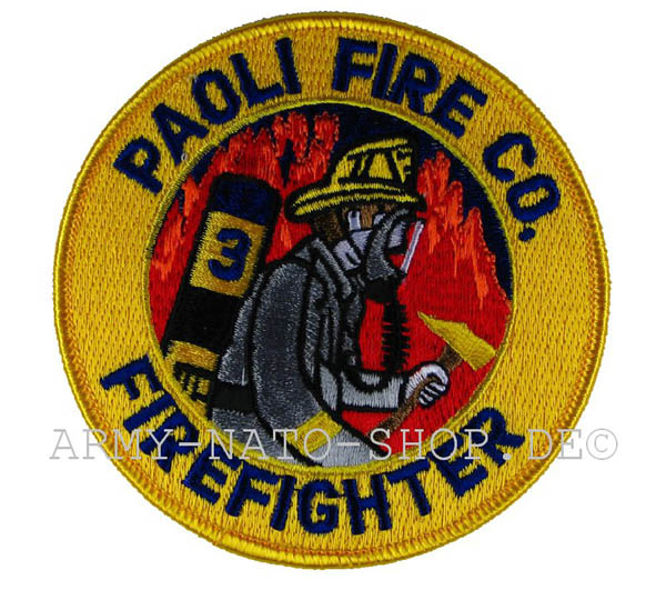 US Abzeichen Firefighter - Paoli Fire Co.