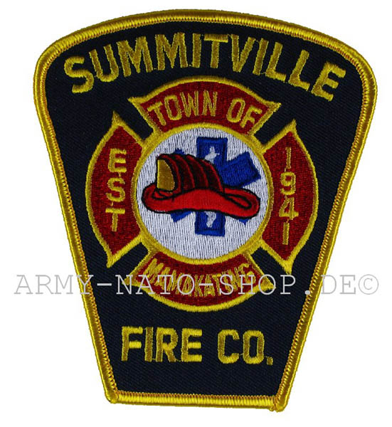 US Abzeichen Firefighter - Summitville