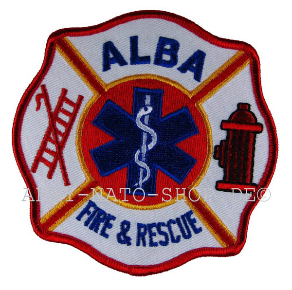 US Abzeichen Firefighter - Alba