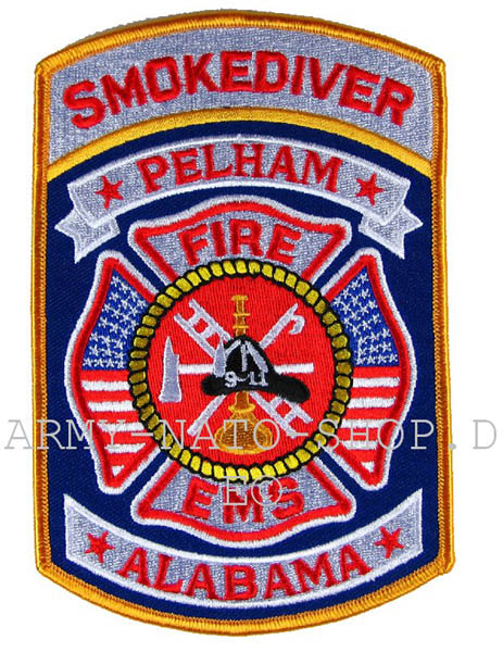 US Abzeichen Firefighter - Smokediver Pelham