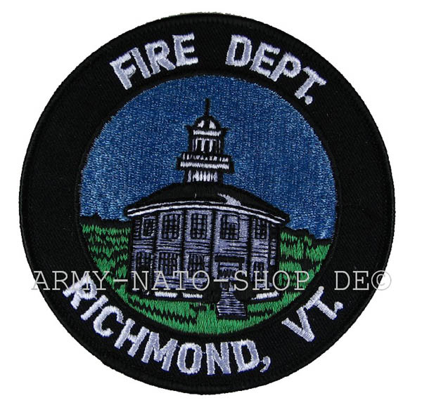 US Abzeichen Firefighter - Richmond, VT