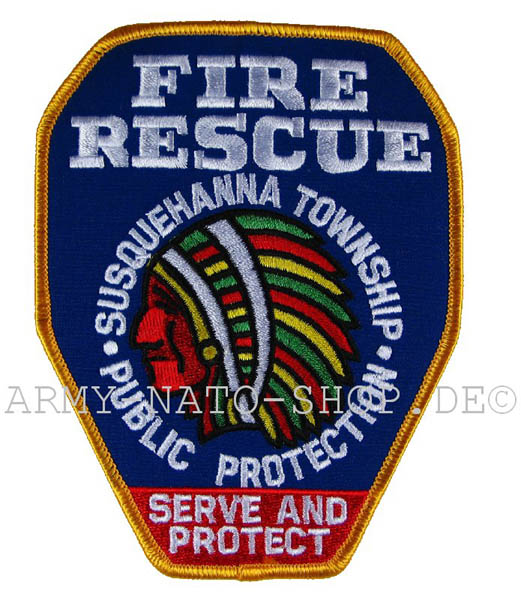 US Abzeichen Firefighter - Susquehanna Township
