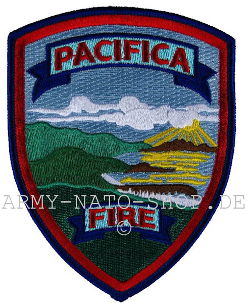 US Abzeichen Firefighter - Pacifica