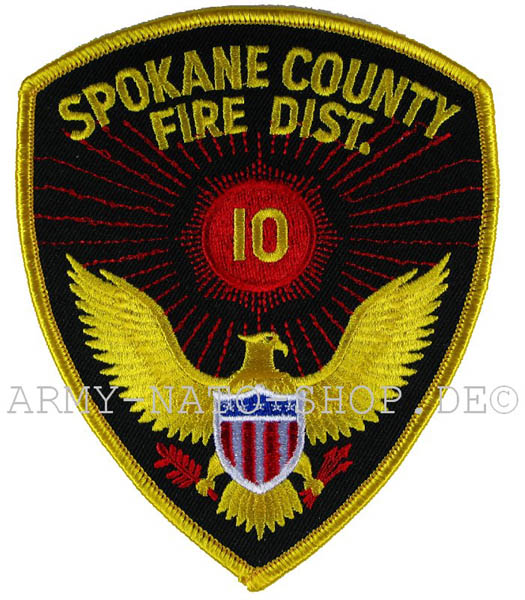 US Abzeichen Firefighter - Spokane County