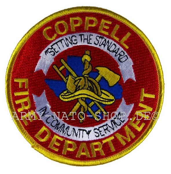 US Feuerwehr Abzeichen - Coppell