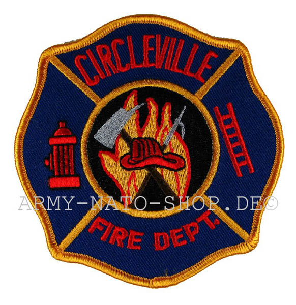 US Abzeichen Firefighter - Circleville