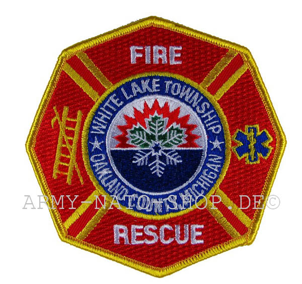 US Abzeichen Firefighter - White Lake Township