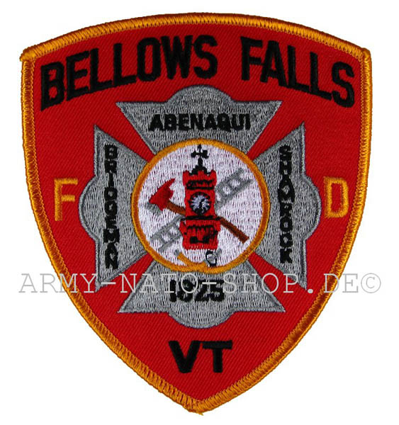 US Abzeichen Firefighter  - Bellows Falls 1825